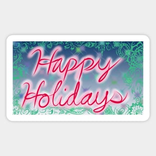 Happy Holidays! Magnet